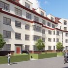 3D Visualisierung aus Sicht der Curtiusstr. 10 + 8 sowie Rankestr. 1