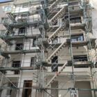 Rückseite während der Modernisierung – Am Zuckerberg 2