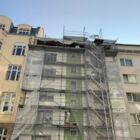 Vorderseite während der Modernisierung – Am Zuckerberg 2